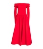Stretch-Cotton Chara Midi Dress