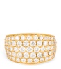 Yellow Gold and Diamond Galaxy Single Ear Cuff