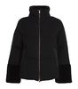 Cashmere Quilted Puffer Jacket