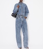 Denim Round Jacket