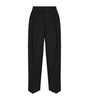 Pleated Straight Trousers
