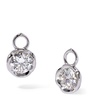 White Gold and Diamond Whoopsie Daisy Earring Drops