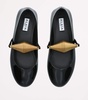 Patent Leather Strap Ballet Flats