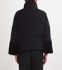 Cashmere Quilted Puffer Jacket