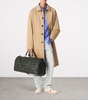 Leather Intrecciato Cabin Duffle Bag