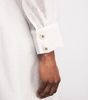 Linen-Silk Shirt Dress