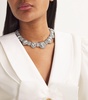Crystal-Embellished Heart Necklace