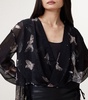 Sheer Printed Avala Top