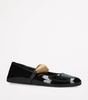 Patent Leather Strap Ballet Flats