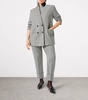 Virgin Wool Double-Breasted Calcio Blazer