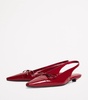 Leather Zoey Slingback Heels