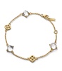 Gold Vermeil and Crystal Mini Médicis Bracelet