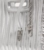 Mini Leather 'M' Top-Handle Bag
