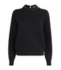Virgin Wool Embellished Sweater