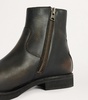 Leather Lang Ankle Boots
