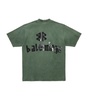 Tape cotton-blend jersey T-shirt