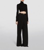 Wool Straight-Leg Trousers