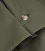 Rubber Asymmetric Trench Coat