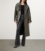 Leather Cora Flared Trousers