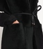 Shearling Sleeveless Jacket