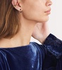 Yellow Gold and Sapphire Orbit Necklace