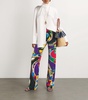 Orchidee Print Trousers