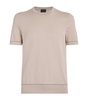 Sea Island Cotton Knitted T-Shirt