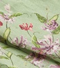 Linen Floral Wide-Leg Trousers