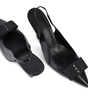 Leather Slingback Pumps