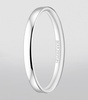 Small Platinum Epure Wedding Band