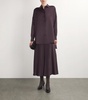 Silk Bias Midi Skirt