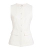 Wool Twill Waistcoat Top