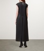 Lace-Trim Lyra Midi Dress