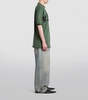 Tape cotton-blend jersey T-shirt
