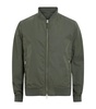 Ruched Basset Bomber Jacket