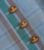 Cotton-Linen Check Cut Off Jacket