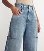 Cut-Out High-Rise Jeans