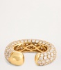 Yellow Gold and Diamond Cosmo Single Ear Cuff