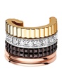 Mixed Gold and Diamond Quatre Classique Single Ear Clip