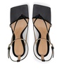 Leather Stretch Sandals 90