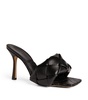 Quilted Leather Lido Mules 90