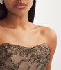 Lace Strapless Dress
