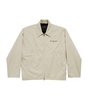 Men's Zip-up Jacket  in Military Beige