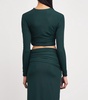 Jersey Looped Crop Top