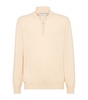 Cashmere Half-Zip Sweater