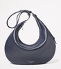 Leather Hudson Crescent Cross-Body Bag
