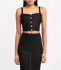 Knitted Sequin Crop Top