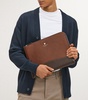 Leather Mount Street Laptop Case