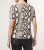 Wool Snakeskin Print Anouk T-Shirt
