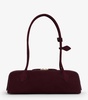 Medium Suede Le Teckel Shoulder Bag